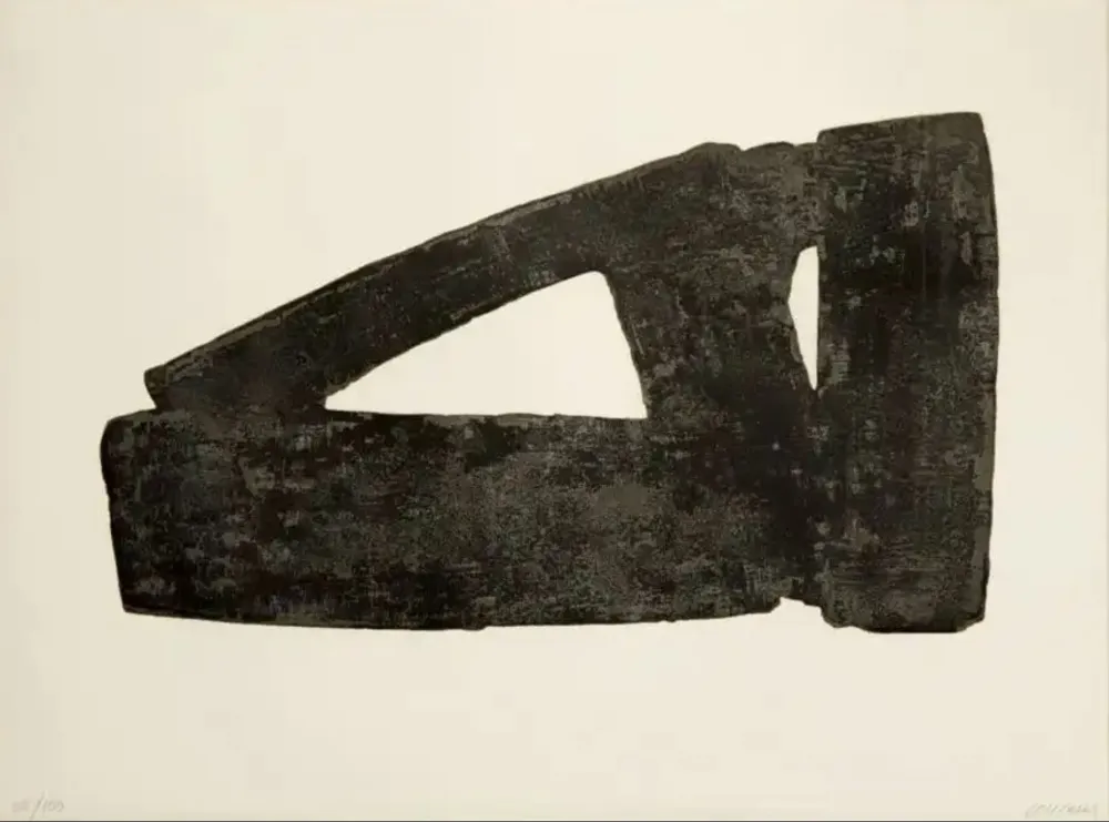 Gravura Soulages - Eau-forte XXXII