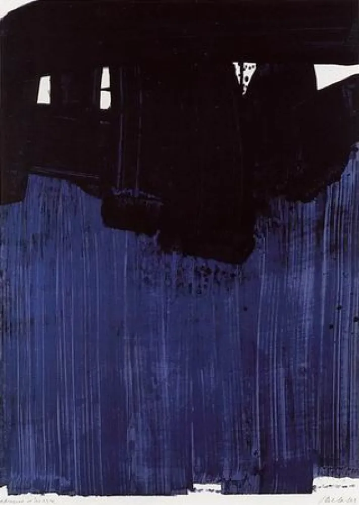 Litografia Soulages - Litho n° 23