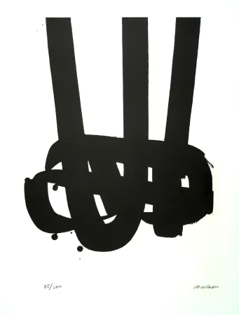 Litografia Soulages - Lithographie 29