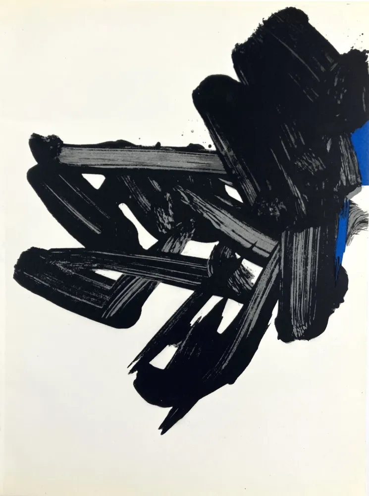 Litografia Soulages - Lithographie n° 17