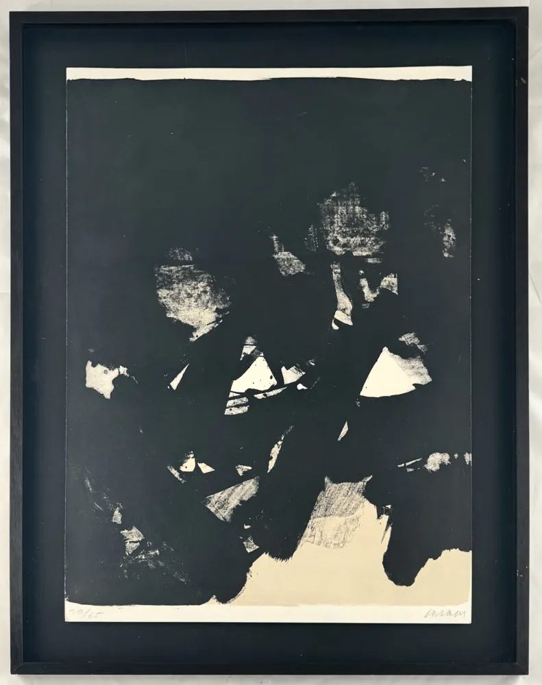 Litografia Soulages - Lithographie n°13 