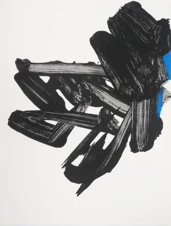 Litografia Soulages - Lithographie n°17