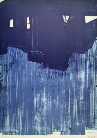 Litografia Soulages - Lithographie n°23 