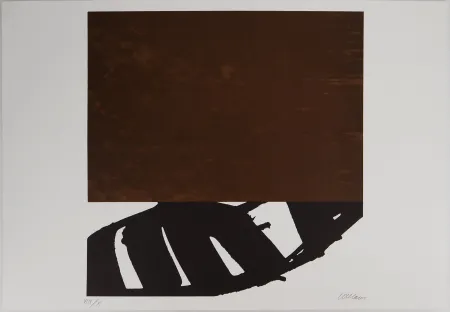 Litografia Soulages - Lithographie n°43