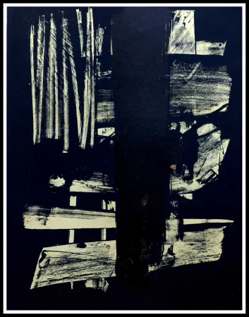 Sem Técnica Soulages - Lithographie N°9