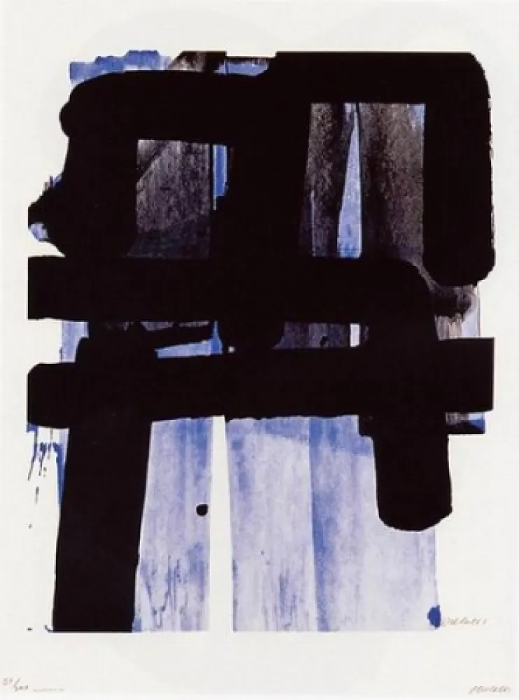 Serigrafia Soulages - Serigraphie n°2