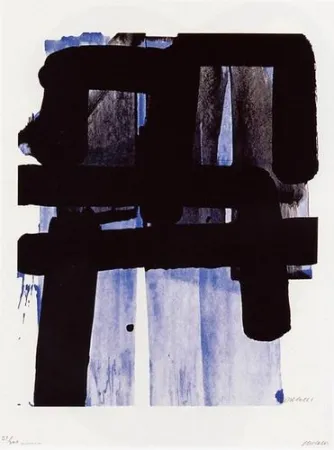 Serigrafia Soulages - Serigraphie n°2