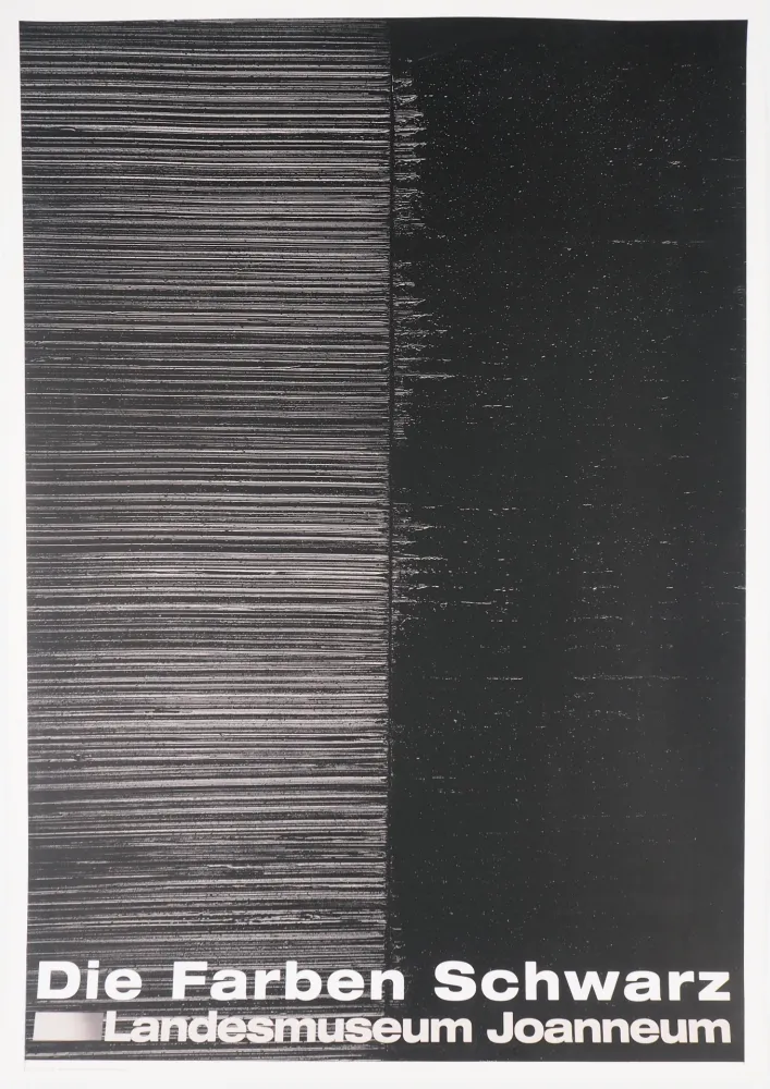 Serigrafia Soulages - Sérigraphie n°25