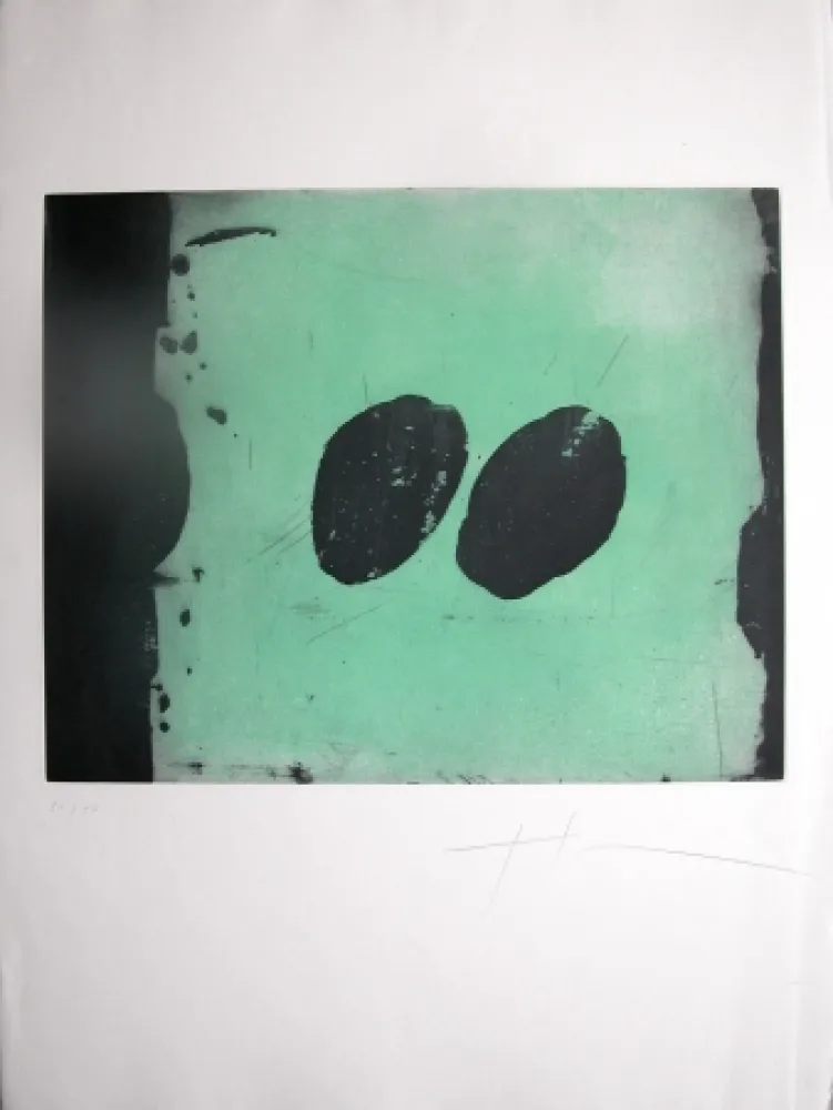 Água-Tinta Soulie - TOTEM VI -gravure de TONY SOULIE