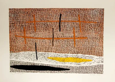 Litografia Spacal - DANZA SEGRETA