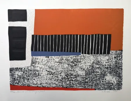 Xilogravura Spacal - Quando il cielo si tinge di fuoco