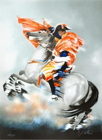 Litografia Spahn - Bonaparte