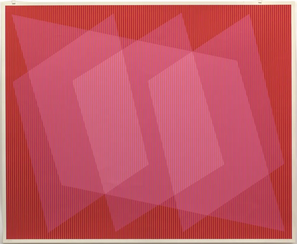 Serigrafia Stanczak - Dedicated, from Twelve Progressions