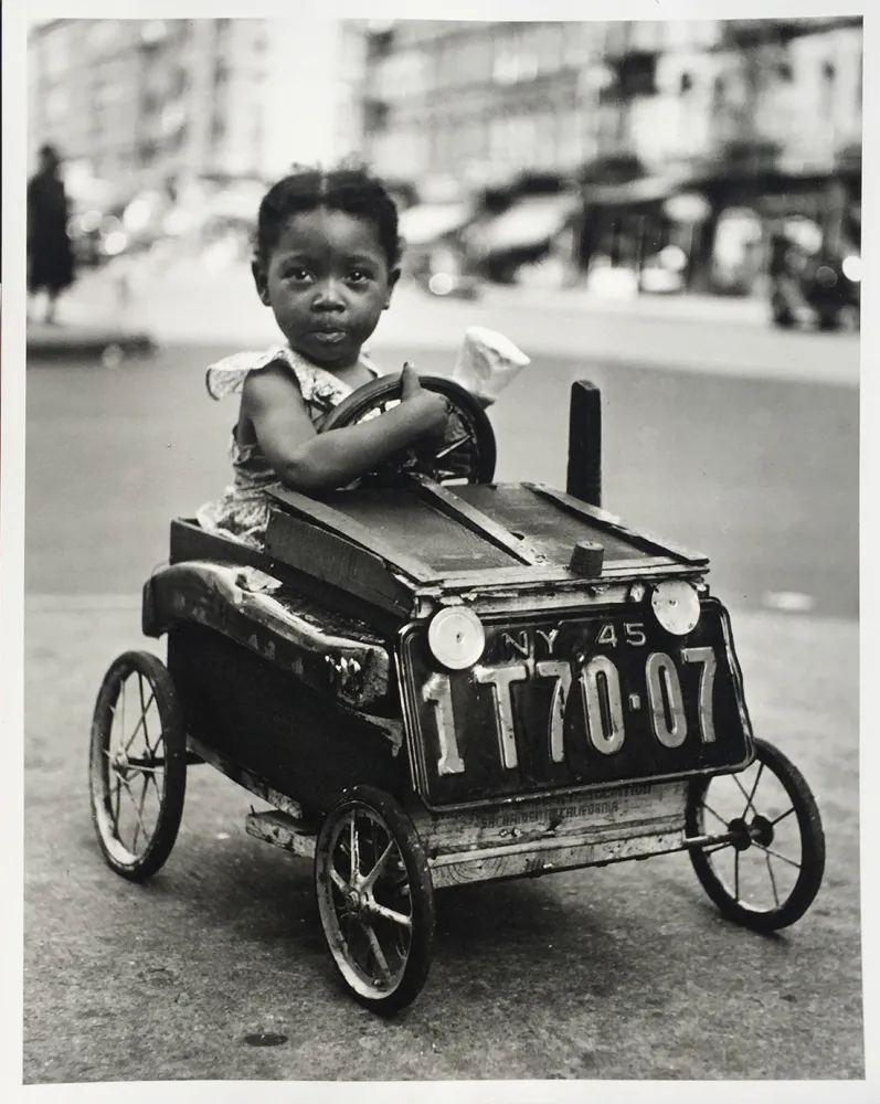 Fotografia Stein - Girl in Car, New York 