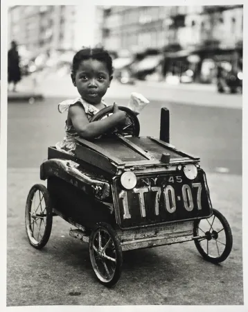 Fotografia Stein - Girl in Car, New York 