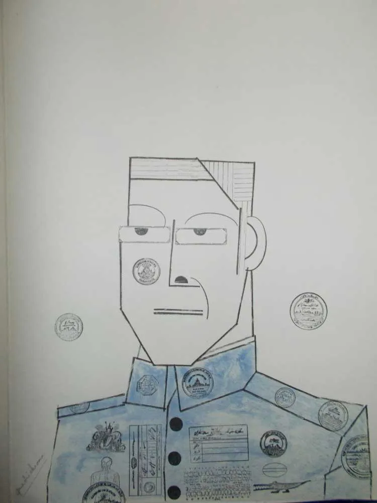 Litografia Steinberg - Le Général