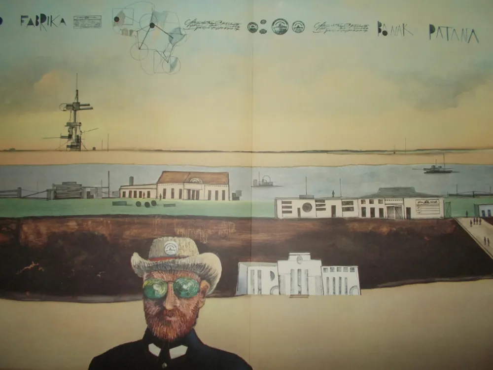 Litografia Steinberg - Le Port