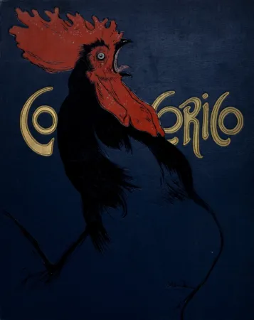 Litografia Steinlen - Cocorico (cover)
