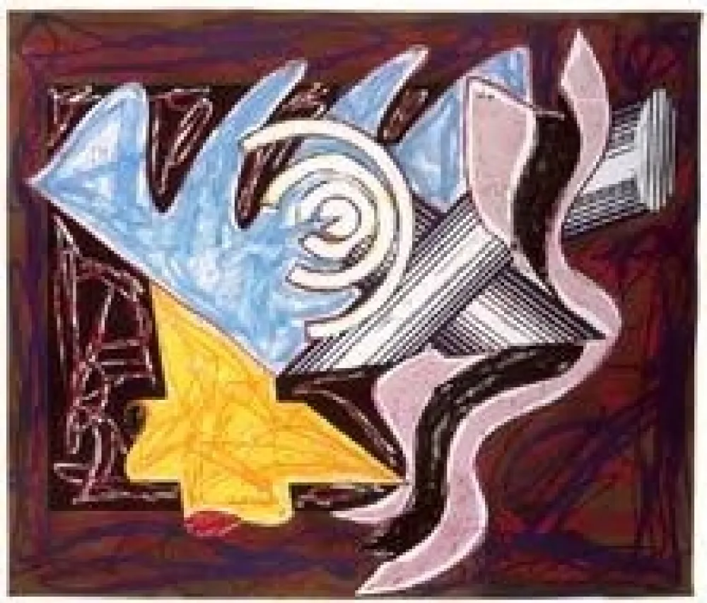 Serigrafia Stella -  A HUNGRY CAT ATE UP THE GOAT