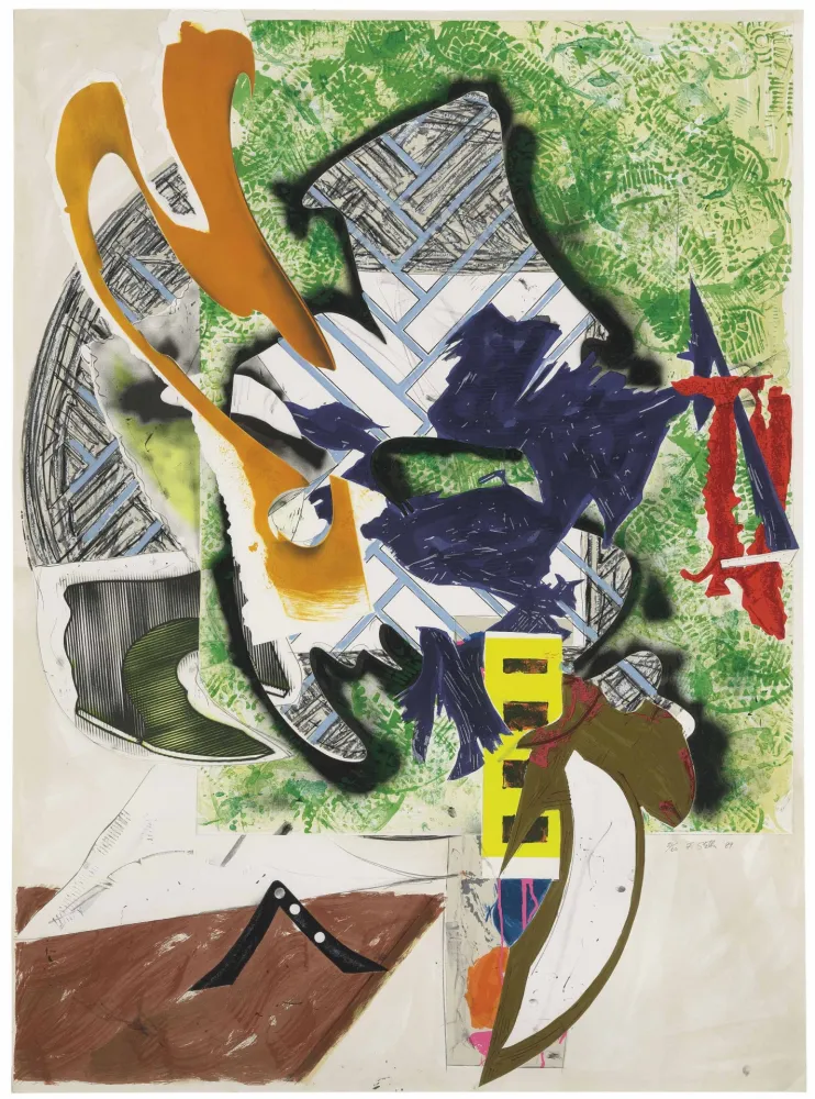 Múltiplo Stella - Ahab's Leg (The Waves from The Moby Dick Prints 1989-93 series)