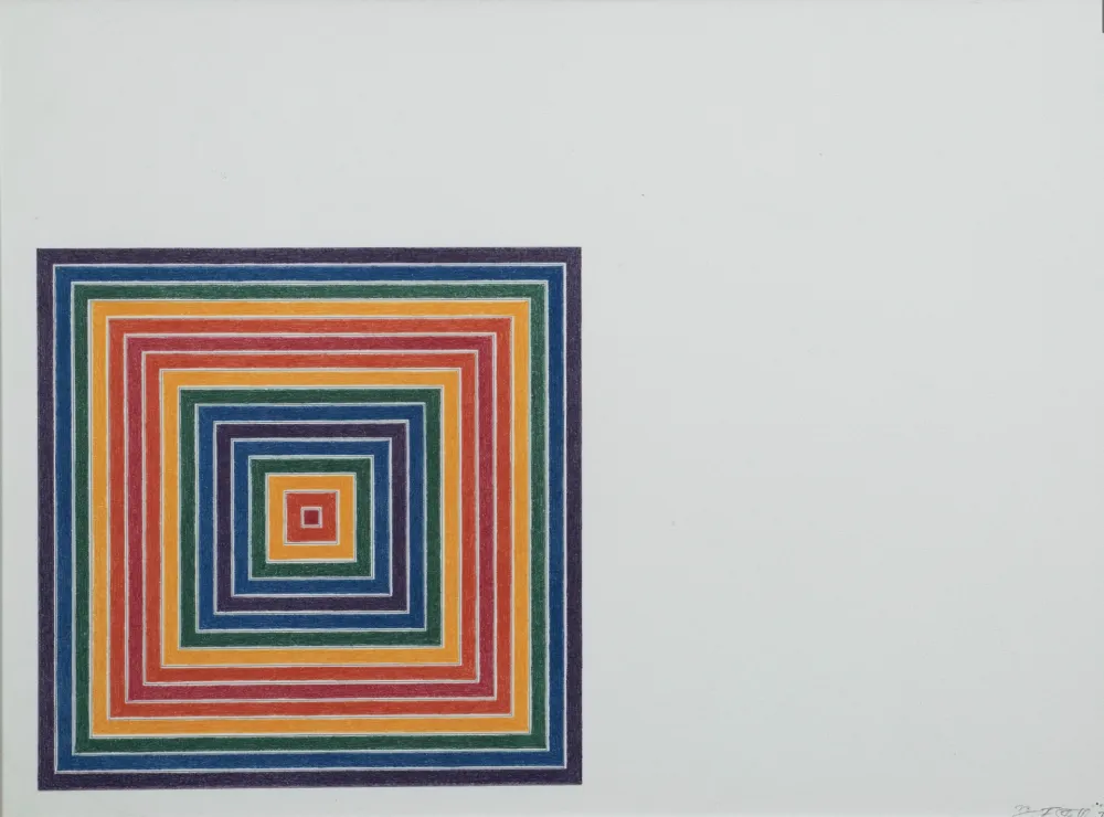 Litografia Stella - Gran Cairo (from multicolored squares)