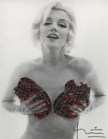 Fotografia Stern - Marilyn Red Classic Charcoal Roses