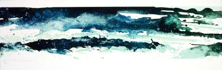 Litografia Stholl - Roches & roll à contre vague 1