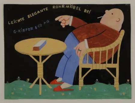 Monotipia Stöcklin - LEICHTE ELEGANTE ROHRMÖBEL BEI G.KIEFER & CO. A.G