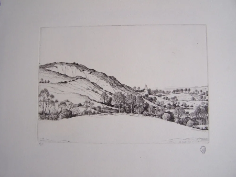 Gravura Strang - Offham Church