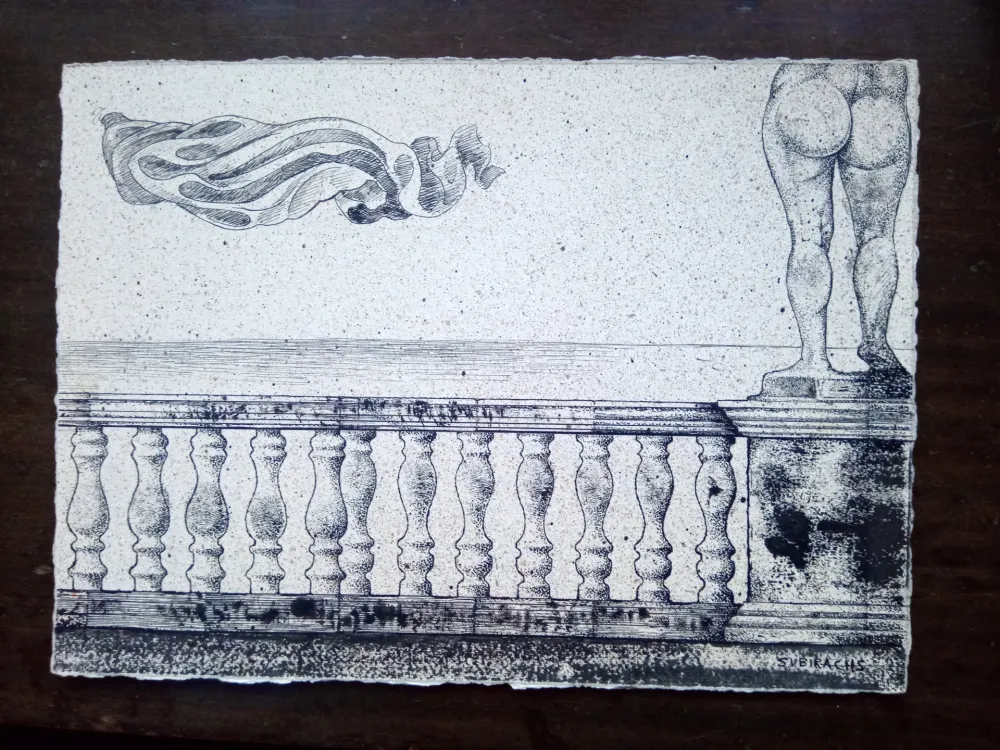 Sem Técnica Subirachs - Barandilla