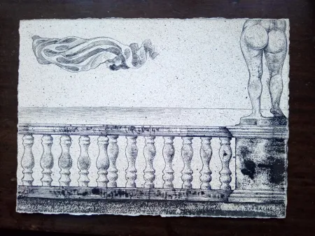 Sem Técnica Subirachs - Barandilla