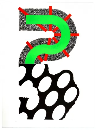 Litografia Sugai - Sans titre