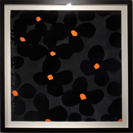 Serigrafia Sultan - Orange & Black