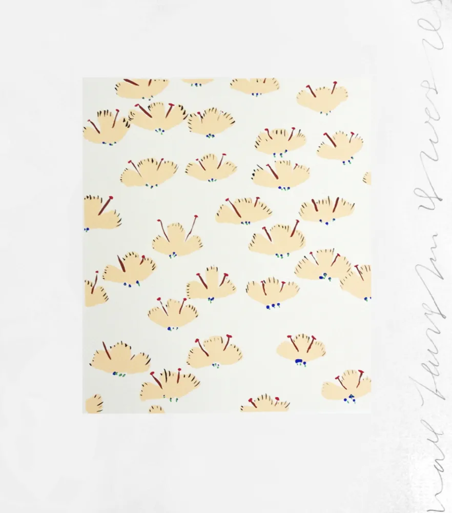 Serigrafia Sultan - Wall Flower 20