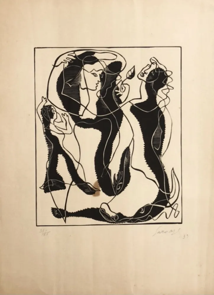 Gravura Survage - 3 femmes