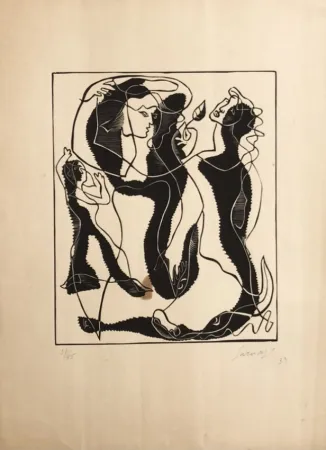 Gravura Survage - 3 femmes