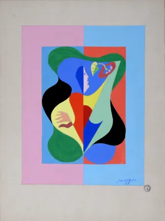 Estêncil Survage - Composition