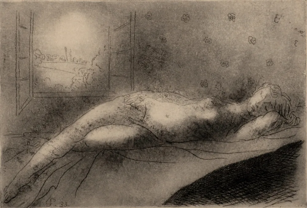 Xilogravura Survage - Composition surréaliste (A), 1933