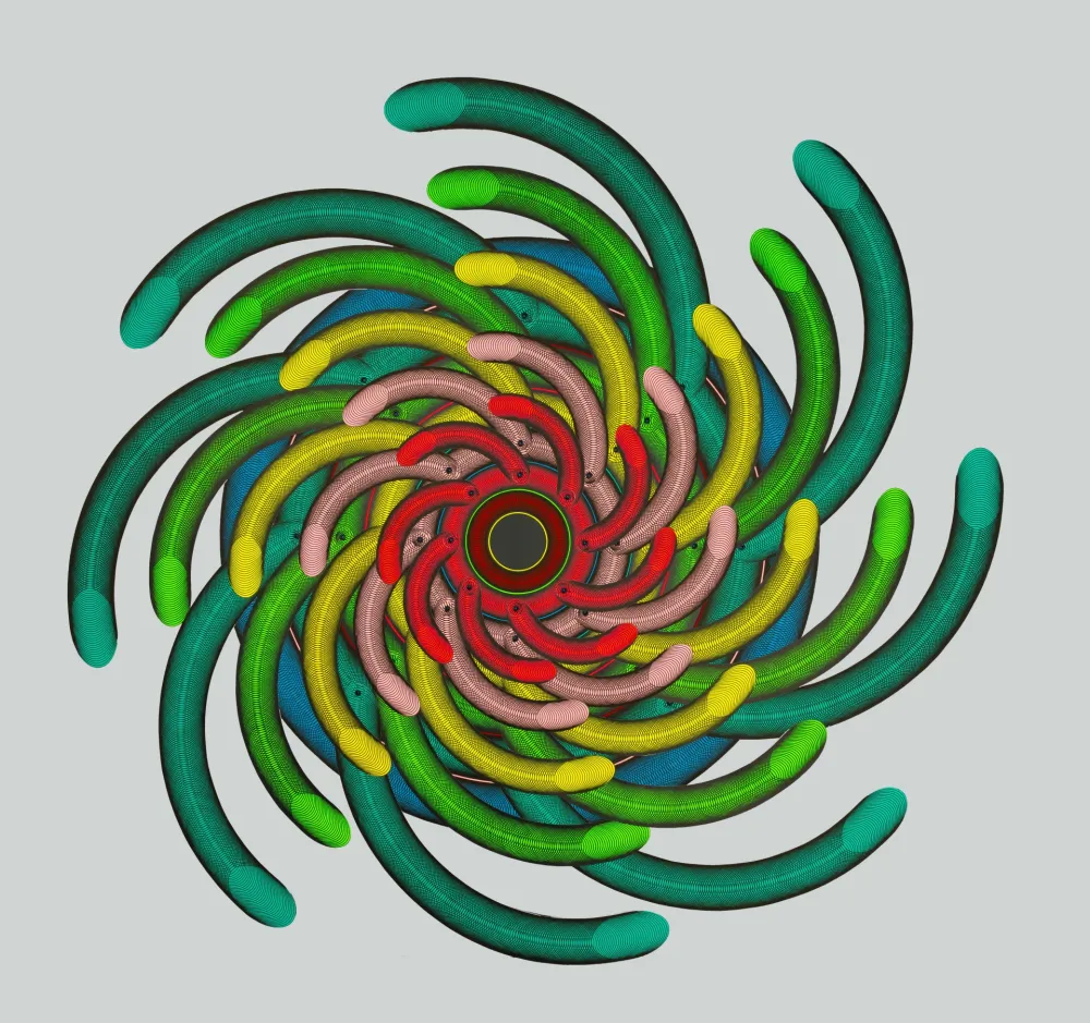 Serigrafia Sutej - Krug u boji