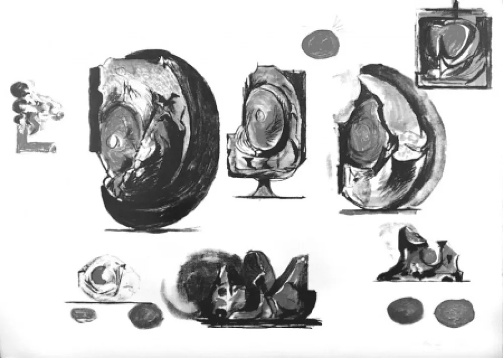 Litografia Sutherland - Planches d'études