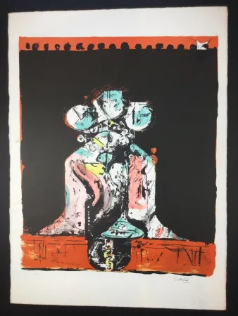 Litografia Sutherland - Roche Tricéphale