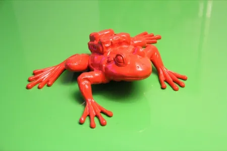 Múltiplo Sweetlove - Cloned RED Aluminum FROG with backpack