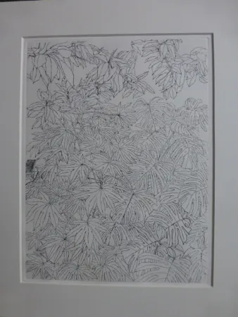 Água-Forte Szafran - Feuillages ,1977