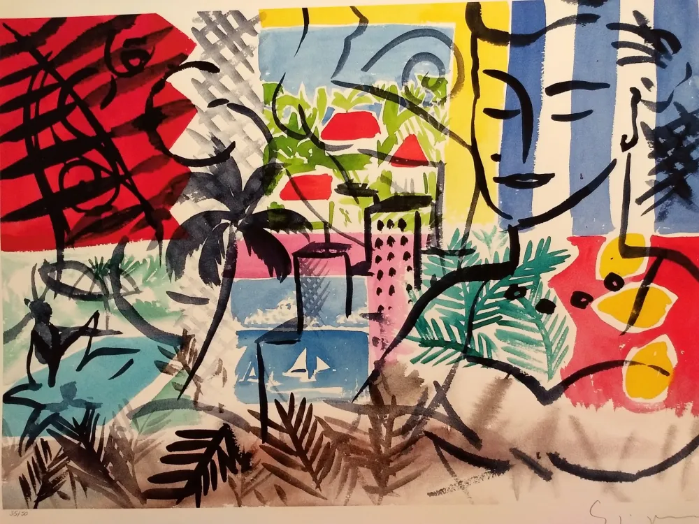 Litografia Szczesny - Sz