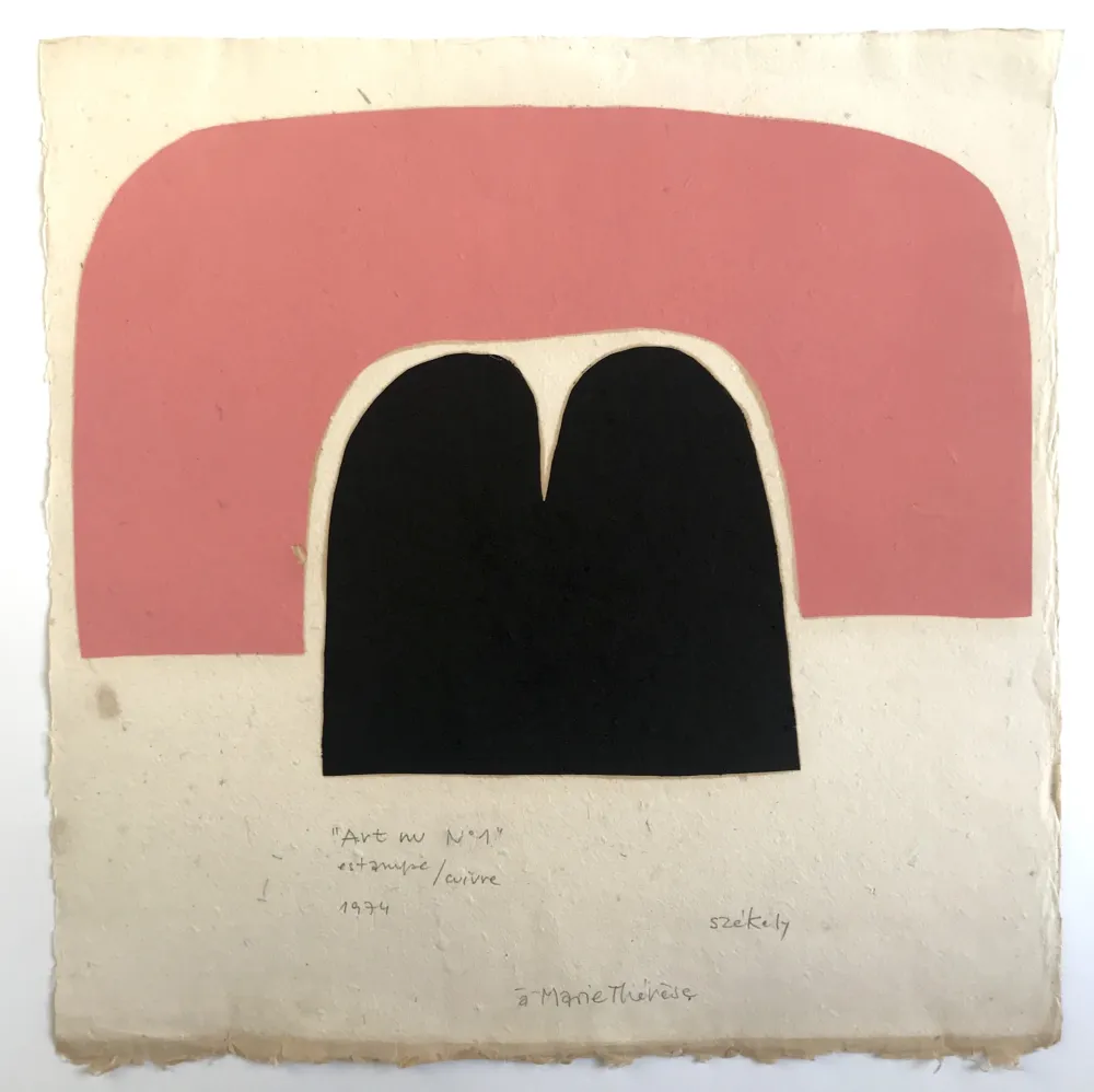 Gravura Székely - Art nu n°1