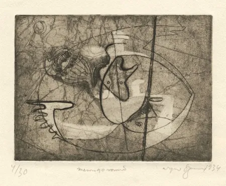 Água-Forte Szenes - Merry Go Round