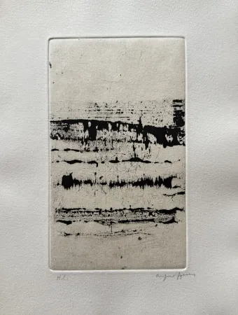 Água-Forte Szenes - Sans titre, 1976