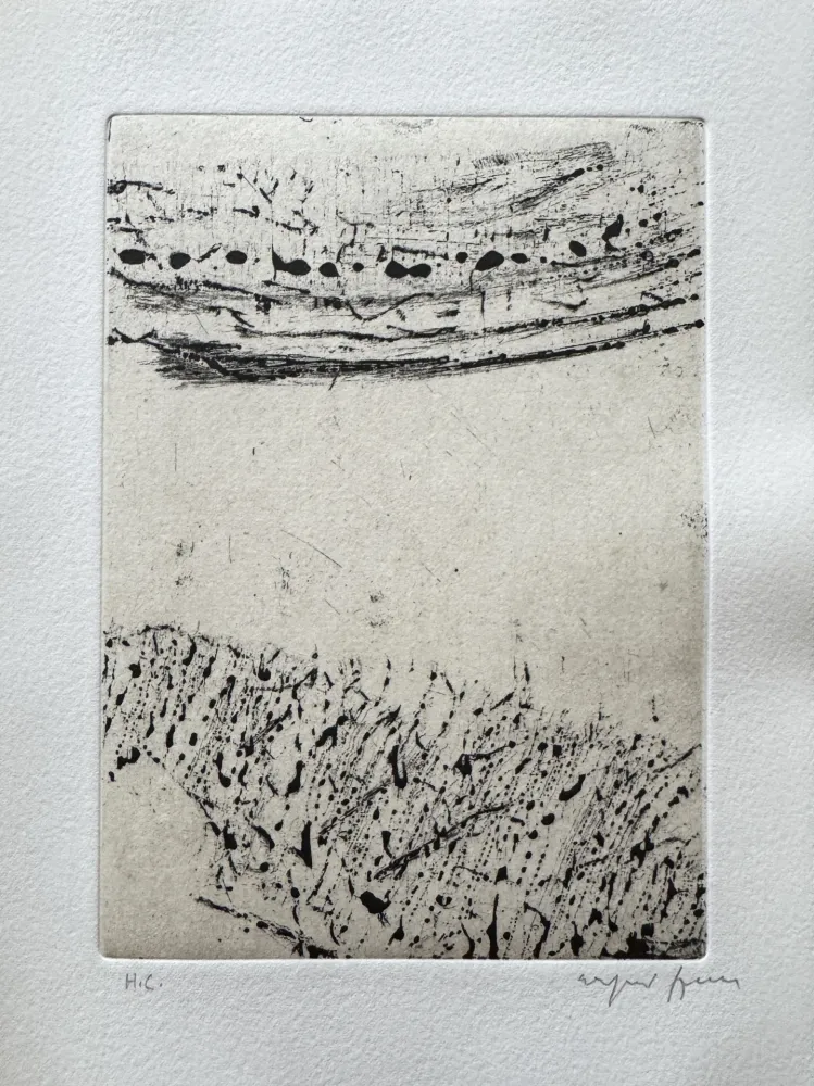 Água-Forte Szenes - Sans titre, 1976