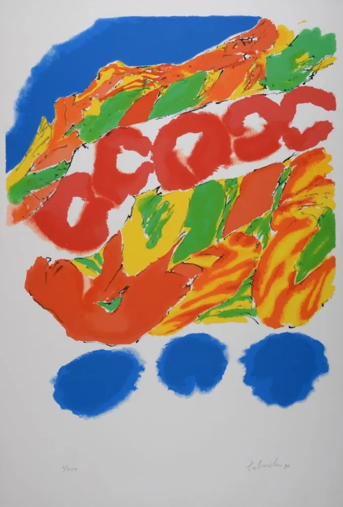 Serigrafia Tabuchi - Composition