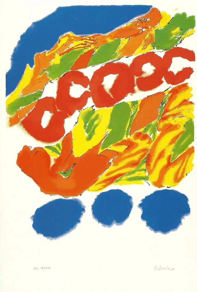 Litografia Tabuchi - JO BARCELONE 1992